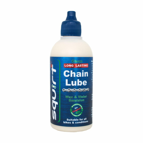 Clean long lasting chain lube - clean,