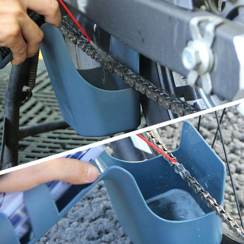 Bike chain cleaning greasy - chain,